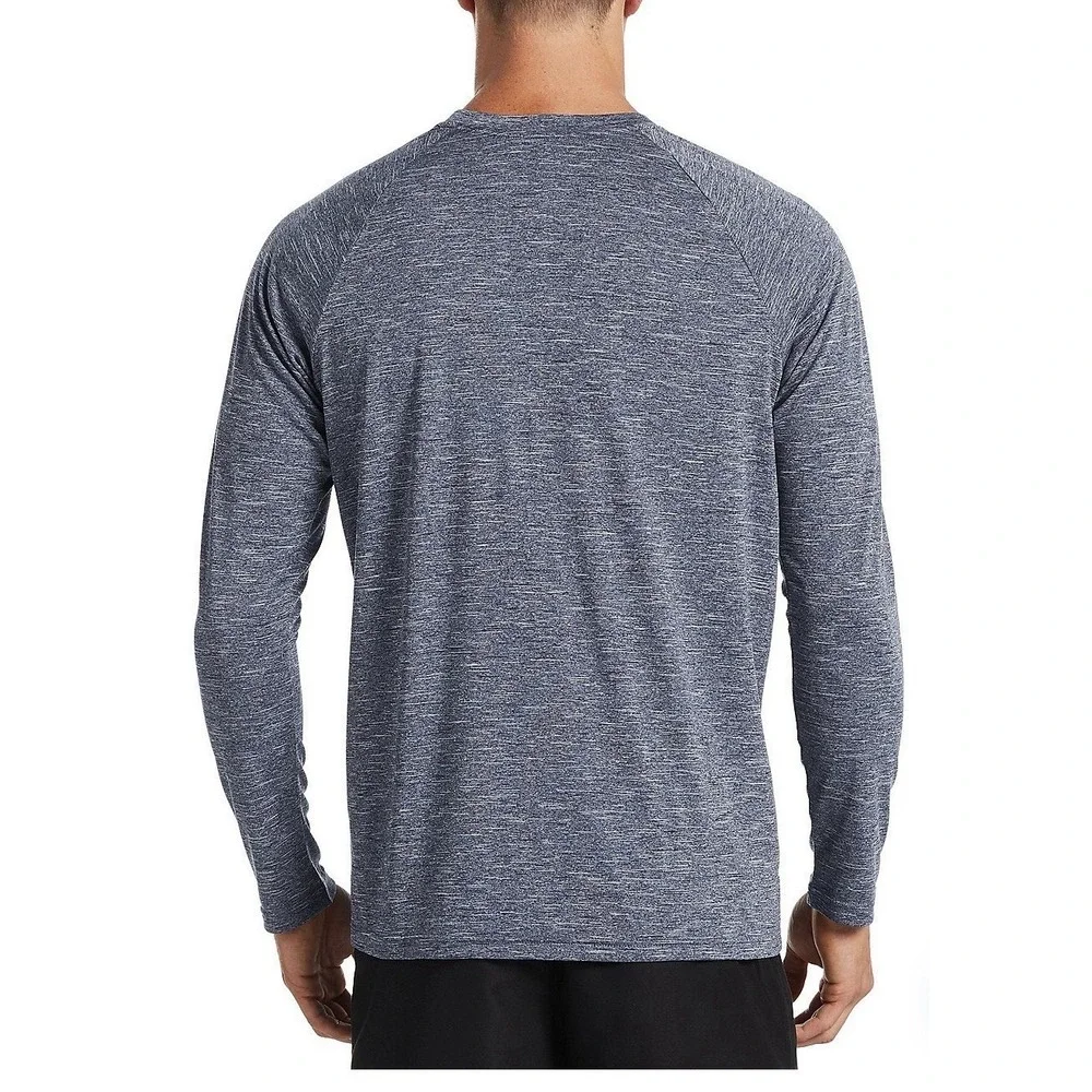 NWT Nike Dri-Fit Swim Men's Long-Sleeve Hydroguard Swim Shirt Navy Medium